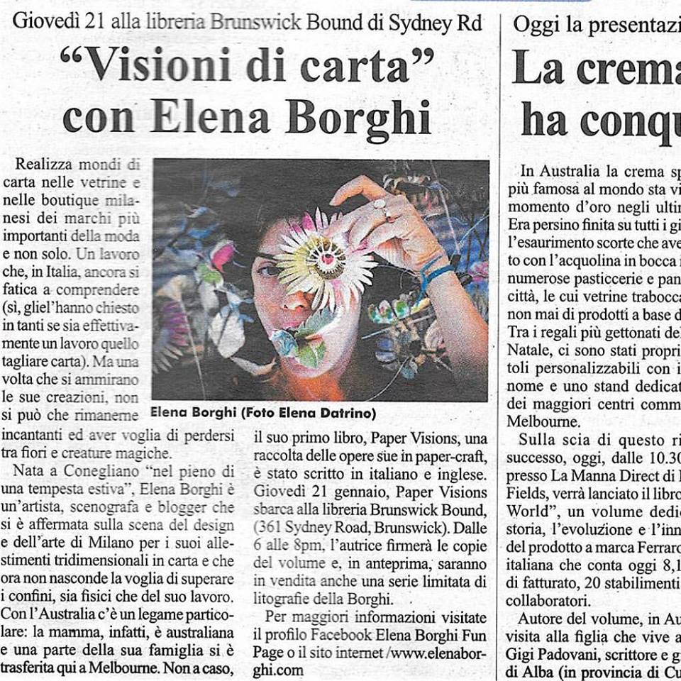 elena-borghi-il-globo-melbourne-paper-visions